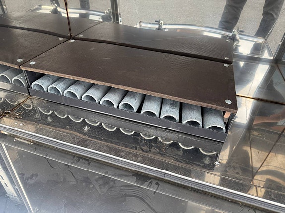 Hakarps - 42 tons maskinvagn med hydrauliska ramper OMG LEV 12 of 12