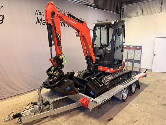 NY Kubota U27-4 - KOMPLETT EKIPAGE / 5 ÅR GARANTI 7 of 8