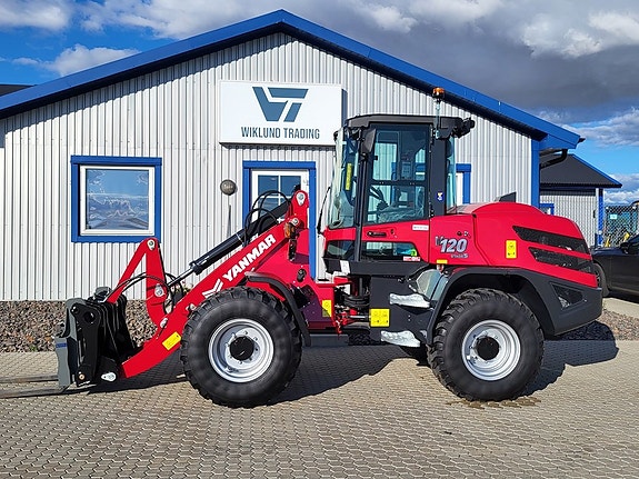 Yanmar V120 / 7t lastmaskin / 36km / pendlande bakaxel