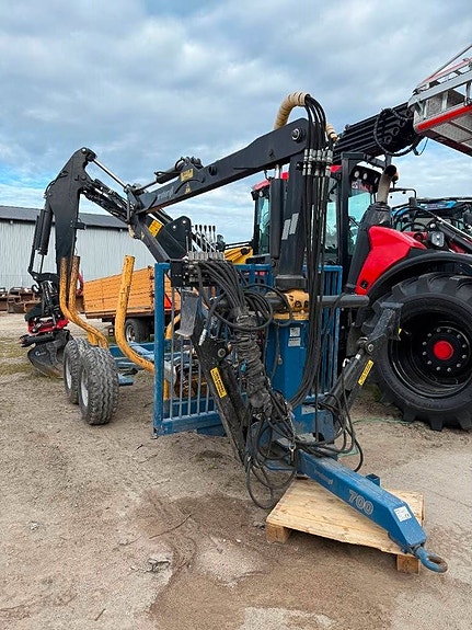 Vreten 7t huggarvagn 51-40 kran