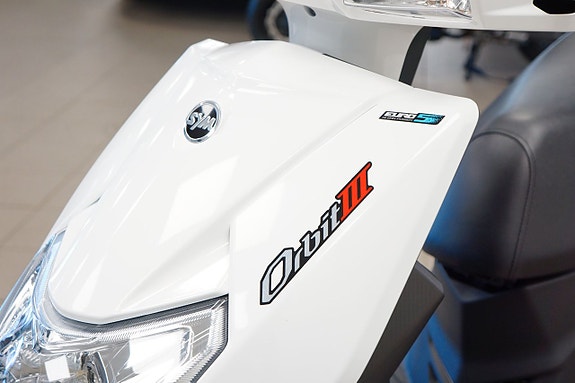 SYM Orbit III 50CC KLASS 1 MOPED | LAGERRENSNING 2024 5 of 9