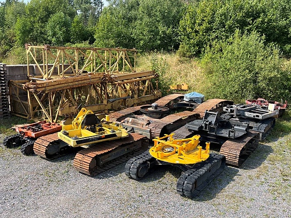 Undervagnar från Grävmaskiner