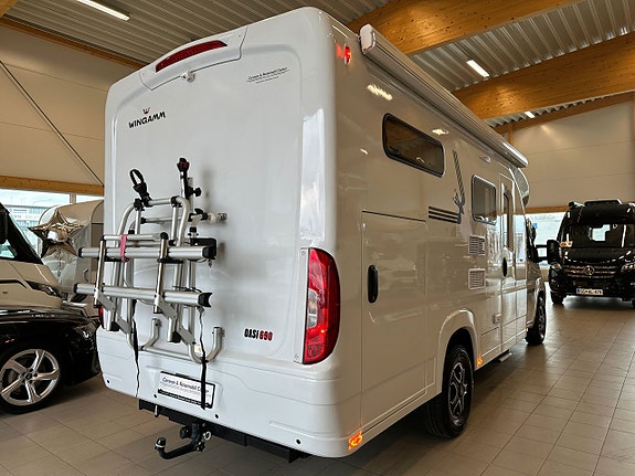 Wingamm Oasi 690 TWIN 140HK AUT Långbädd+taksäng! VINTERVAGN 23 of 24