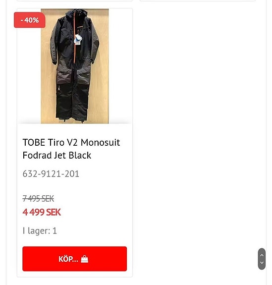 Övriga LAGERTÖMNING 40% RABATT KLIM,TOBE,AMOQ ABRIS WEBSHOP 7 of 11
