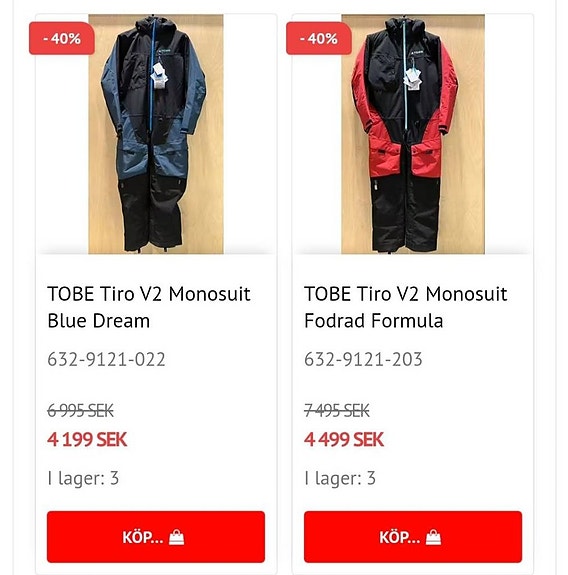 Övriga LAGERTÖMNING 40% RABATT KLIM,TOBE,AMOQ ABRIS WEBSHOP 6 of 11