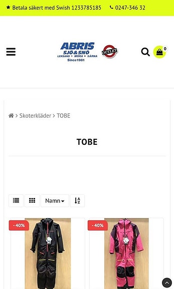 Övriga LAGERTÖMNING 40% RABATT KLIM,TOBE,AMOQ ABRIS WEBSHOP 8 of 11
