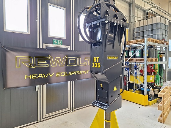 REWOLT RT135 Hydraulhammare 1800kg (235,000:- +moms) 3 of 5