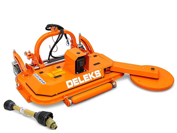 Gräsklippare traktor 1,5m , m/hydr. sidoförsjutning och disk 2 of 12