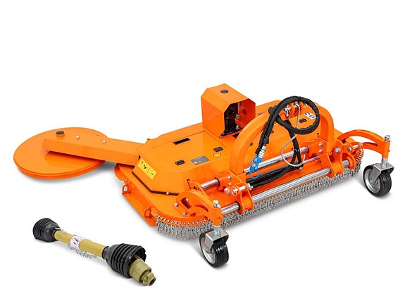 Gräsklippare traktor 1,5m , m/hydr. sidoförsjutning och disk