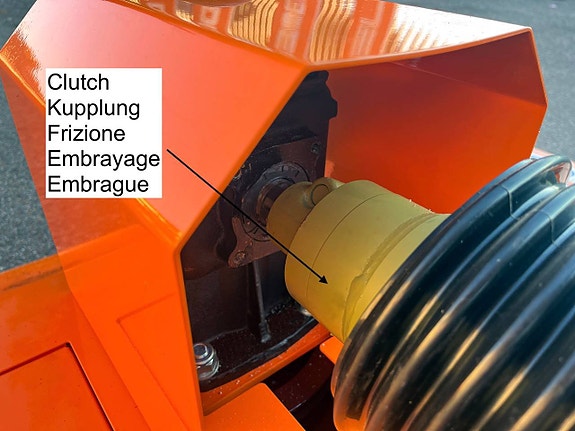 Gräsklippare traktor 1,5m , m/hydr. sidoförsjutning och disk 9 of 12