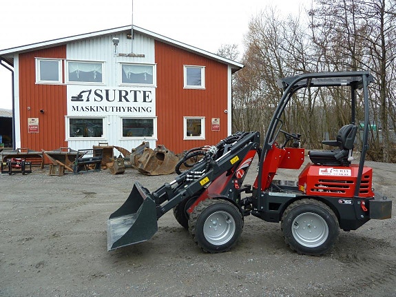 Hjullastare Norcar uthyres minilastare