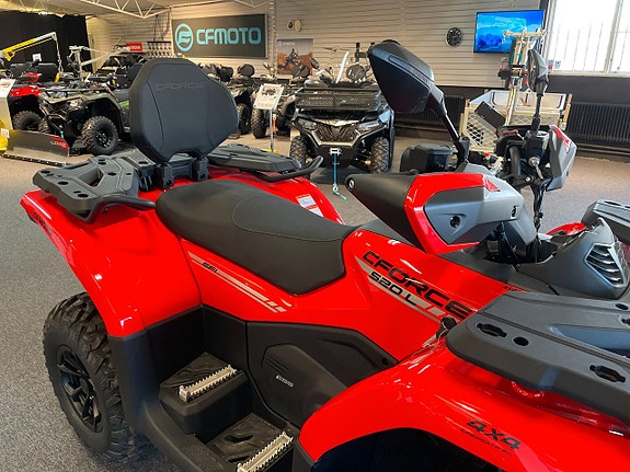 CFMOTO C Force 520L | Vinterpaket snöplog, kapell & ruta 7 of 9