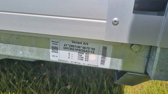 Variant 3521 P4 Släp - 3500 kg 3 of 10