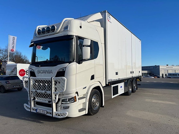 Scania R500 Kylbil Frysbil 2 Zon FNA Öppningsbar sida Bommar