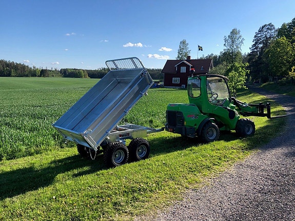 Övriga Tippvagn ATV - Oxen XL Elektrisk tipp 1500 kg 8 of 11