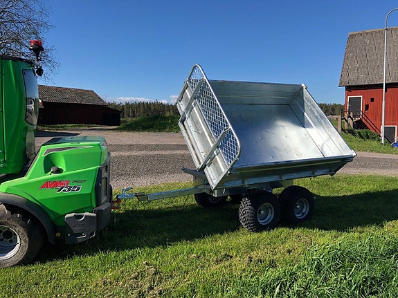 Övriga Tippvagn ATV - Oxen XL Elektrisk tipp 1500 kg 10 of 11