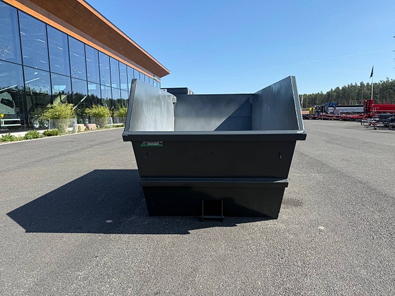 Hakarps - 10m3 liftdumper container , 80 st i lager OMG LEV 7 of 12