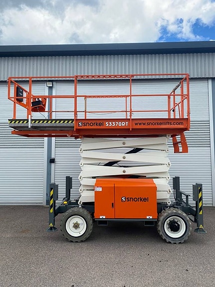 Saxlift Snorkel S3370RT Diesel Terräng - NY 4 of 10