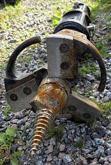 Avant Stubborr+adapter till borragg. 2 of 2