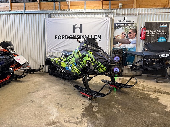 Polaris PRO RMK 800 36" Framvagn/Skinz/NY matta