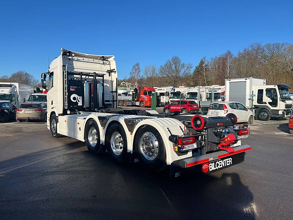 Scania R500 8x4*4 Tridem 26 T Hiab Lastväxlare Fullutrustad 6 of 12