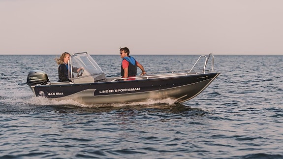 Linder Sportsman 445 MAX -23 med Yamaha F30 BETL -25.