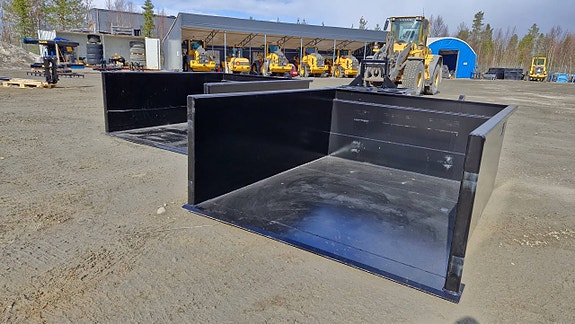 Flyttskopa, öppen containerskopa för lastmaskin 2 of 7