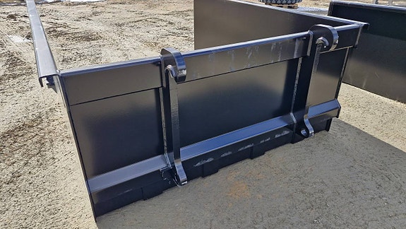 Flyttskopa, öppen containerskopa för lastmaskin 4 of 7