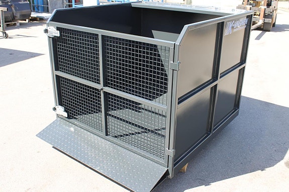 Frontlastarcontainrar (ÖPPEN FRAMDEL)