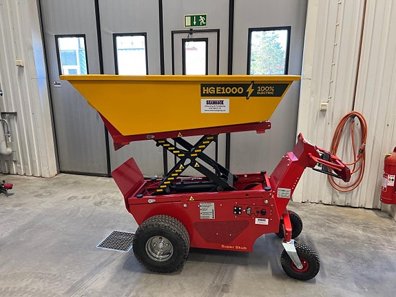 El dumper HG E1000HT elektrisk dumper Superskub 2 of 3