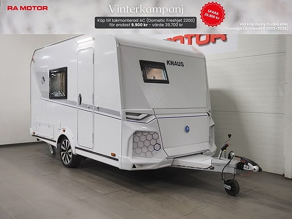 Knaus Yaseo 340 PX Vagnen för EL-bil I Fällbar säng