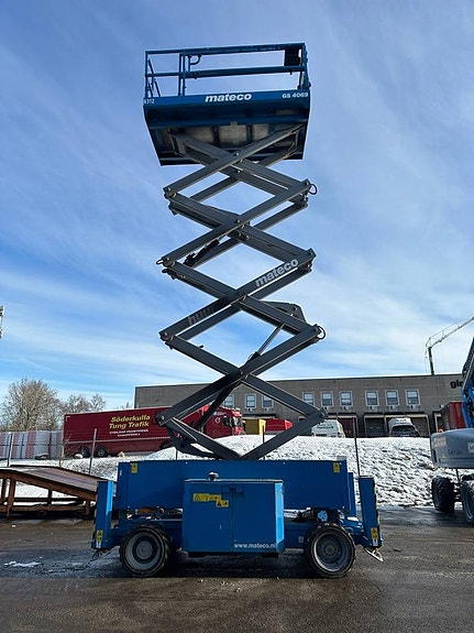 Genie GS4069 RT - Saxlift Diesel 14 meter 6 of 10