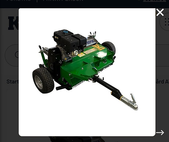 Slaghacka 120 med lucka