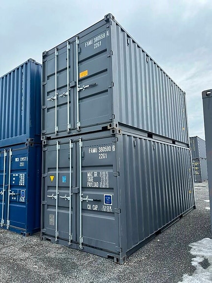 Sjöfartscontainer 20fot dubbla dörrar ny 20fots co 4 of 4