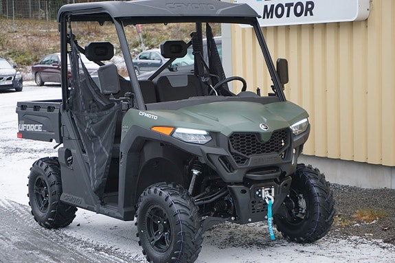 CFMOTO UFORCE 600 4X4 Servo Traktor A el B reggad 8 of 28