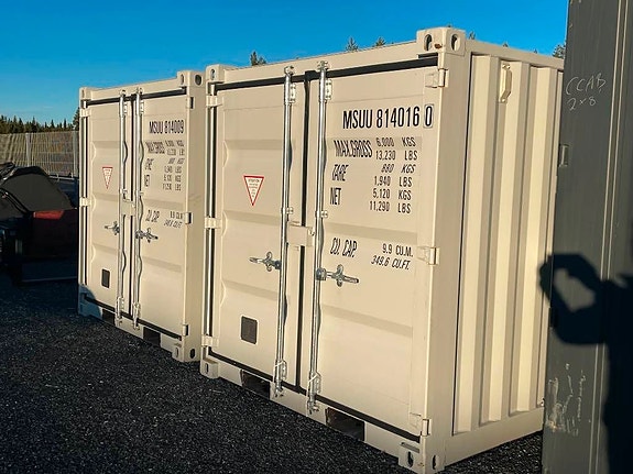 ny Container 8fots nya 8fots med lockbox 3 of 5