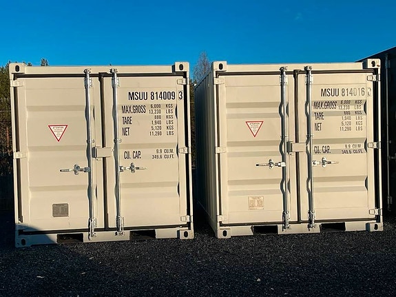 ny Container 8fots nya 8fots med lockbox 5 of 5