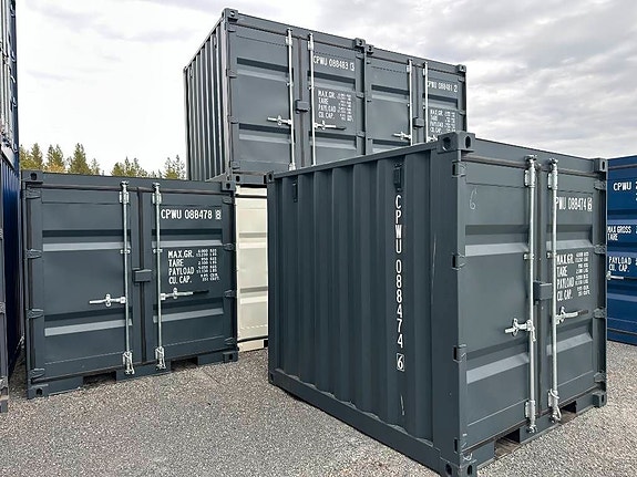 ny Container 8fots nya 8fots med lockbox