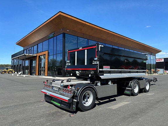 Hakarps - 30 tons dumperkärra låsbar vändkrans OMGÅENDE LEV
