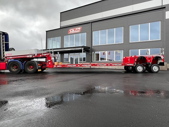 MAX510 , 2-axlad låglastande , maskintrailer , pendelaxlar 12 of 12