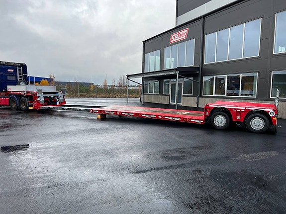 MAX510 , 2-axlad låglastande , maskintrailer , pendelaxlar 6 of 12