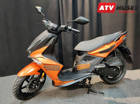 Kymco Super 8R 50i | Svart/Orange