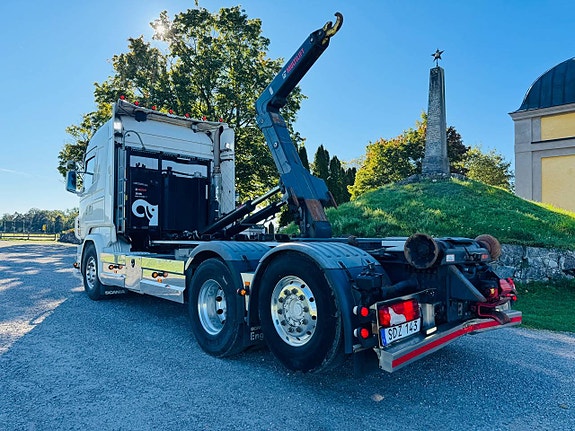 Scania R520 V8 6x2 Lastväxlare Styrbar boggie 5 of 12