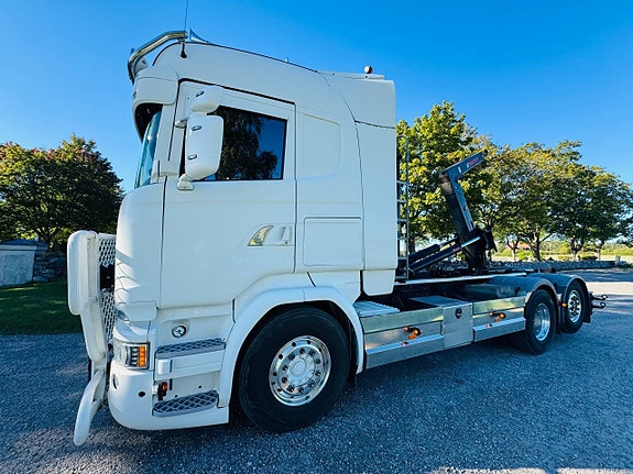 Scania R520 V8 6x2 Lastväxlare Styrbar boggie 7 of 12