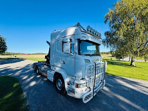 Scania R520 V8 6x2 Lastväxlare Styrbar boggie 9 of 12