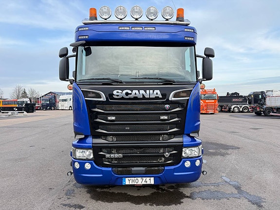 KRANBIL SCANIA R520 V8 FULLUTRUSTAD LÅGMIL 9 of 12
