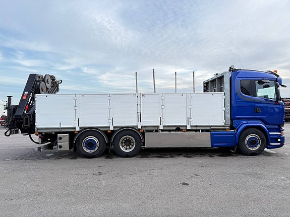 KRANBIL SCANIA R520 V8 FULLUTRUSTAD LÅGMIL 5 of 5