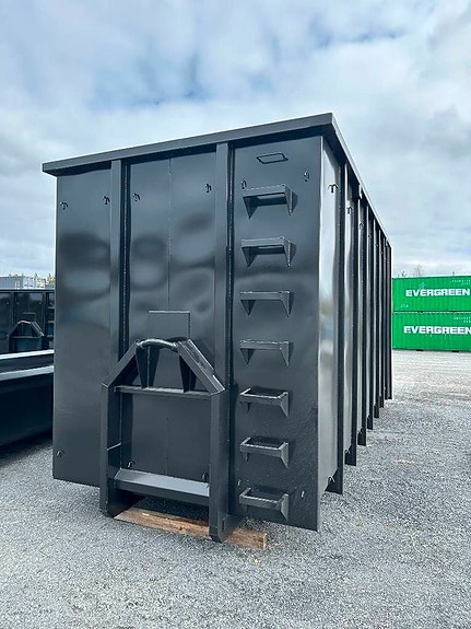 CCAB Container 40m3 lastväxlarflak lastväxlarconta 7 of 7