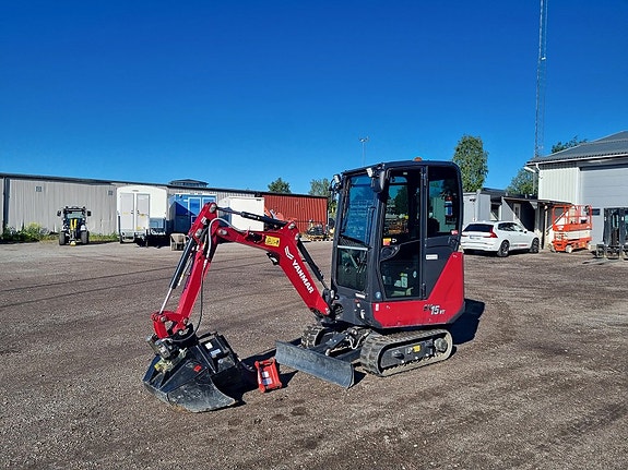 Lätt begagnad Yanmar SV15 / 1,5 tons minigrävare