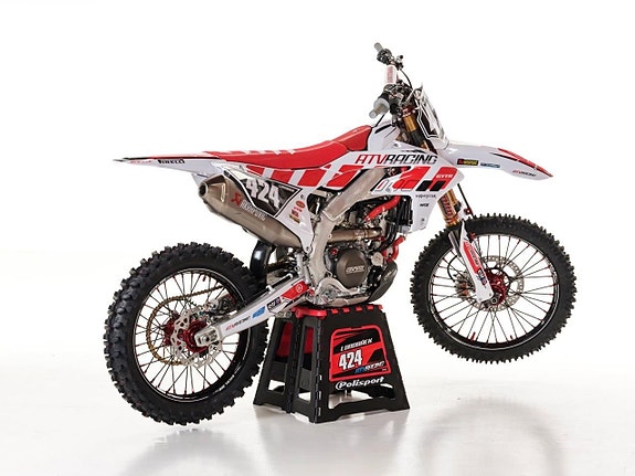 Yamaha YZ250F GYT R Rödvit Edition 3 of 15